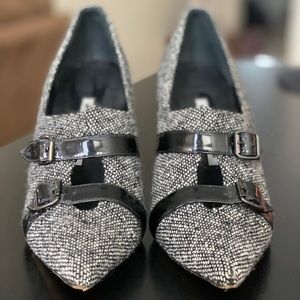 Manolo Blahnik Mary Jane Heels, 38, 37.5